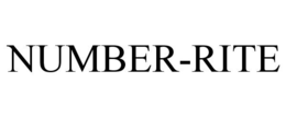 NUMBER-RITE trademark