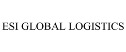 ESI GLOBAL LOGISTICS trademark