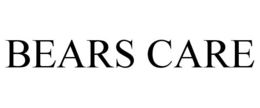 BEARS CARE trademark