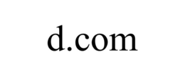 D.COM trademark