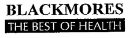 BLACKMORES THE BEST OF HEALTH trademark