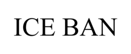 ICE BAN trademark