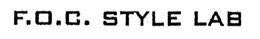 F.O.C. STYLE LAB trademark
