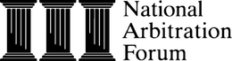 NATIONAL ARBITRATION FORUM trademark