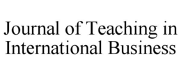 JOURNAL OF TEACHING IN INTERNATIONAL BUSINESS trademark