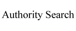 AUTHORITY SEARCH trademark