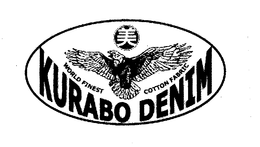 KURABO DENIM WORLD FINEST COTTON FABRIC trademark