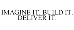 IMAGINE IT. BUILD IT. DELIVER IT. trademark