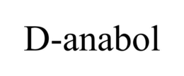 D-ANABOL trademark