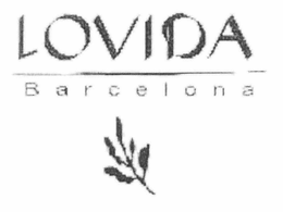 LOVIDA BARCELONA trademark