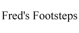 FRED'S FOOTSTEPS trademark