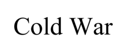COLD WAR trademark