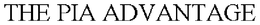 THE PIA ADVANTAGE trademark