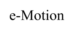 E-MOTION trademark