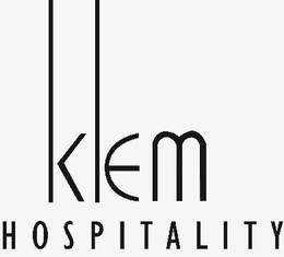 KLEM HOSPITALITY trademark