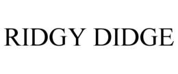 RIDGY DIDGE trademark