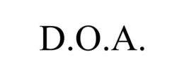 D.O.A. trademark