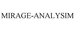 MIRAGE-ANALYSIM trademark