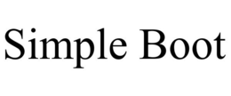 SIMPLE BOOT trademark