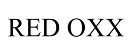 RED OXX trademark