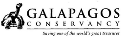 GALAPAGOS CONSERVANCY SAVING ONE OF THE WORLD'S GREAT TREASURES trademark