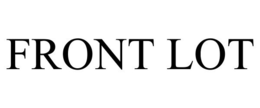 FRONT LOT trademark