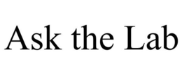ASK THE LAB trademark