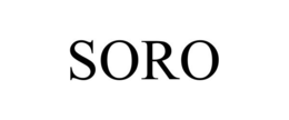 SORO trademark