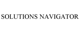 SOLUTIONS NAVIGATOR trademark