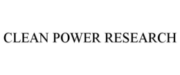 CLEAN POWER RESEARCH trademark
