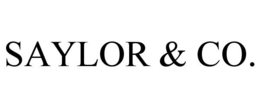 SAYLOR & CO. trademark