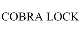COBRA LOCK trademark
