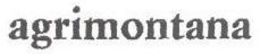 AGRIMONTANA trademark