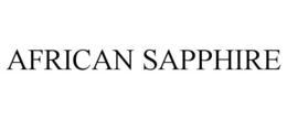 AFRICAN SAPPHIRE trademark