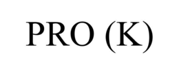 PRO (K) trademark