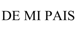 DE MI PAIS trademark