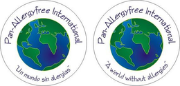 PAN-ALLERGYFREE INTERNATIONAL "UN MUNDO SIN ALERGIAS" PAN-ALLERGYFREE INTERNATIONAL "A WORLD WITHOUT ALLERGIES" trademark