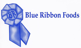 BR BLUE RIBBON FOODS trademark