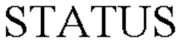 STATUS trademark