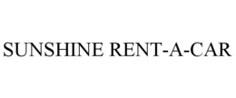 SUNSHINE RENT-A-CAR trademark