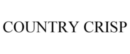 COUNTRY CRISP trademark