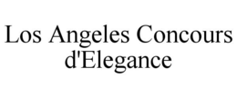 LOS ANGELES CONCOURS D'ELEGANCE trademark