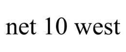 NET 10 WEST trademark