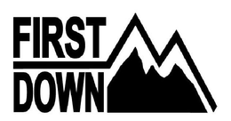FIRST DOWN trademark