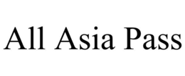 ALL ASIA PASS trademark