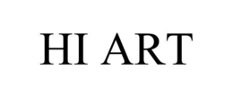 HI ART trademark