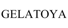 GELATOYA trademark