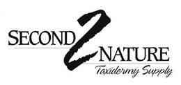 SECOND 2 NATURE TAXIDERMY SUPPLY trademark