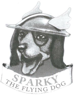 SPARKY THE FLYING DOG trademark