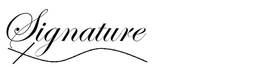 SIGNATURE trademark